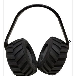 Monster Truck Black and Green Earmuffs